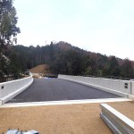 三田坂バイパス４号橋上部工工事完了