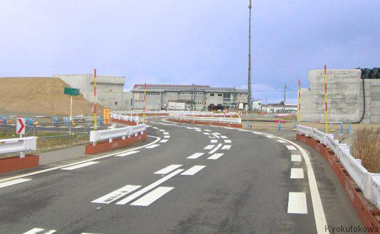 新潟安田線IC橋（仮称）施工予定地